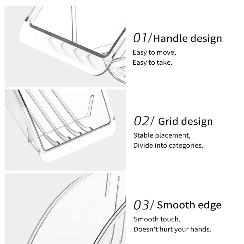 Поставка за съдове Дъна с дръжка PET/PE 5 слоя Кухненска маса Чиния Тава Съхранение Домакински аксесоари