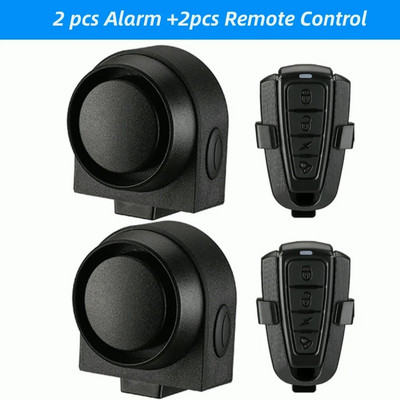 Dviračio signalizacija Galinio žibinto signalizacija vandeniui atsparus USB įkrovimo nuotolinio valdymo pultas 110 dB dviračio lempos apsaugos apsauga