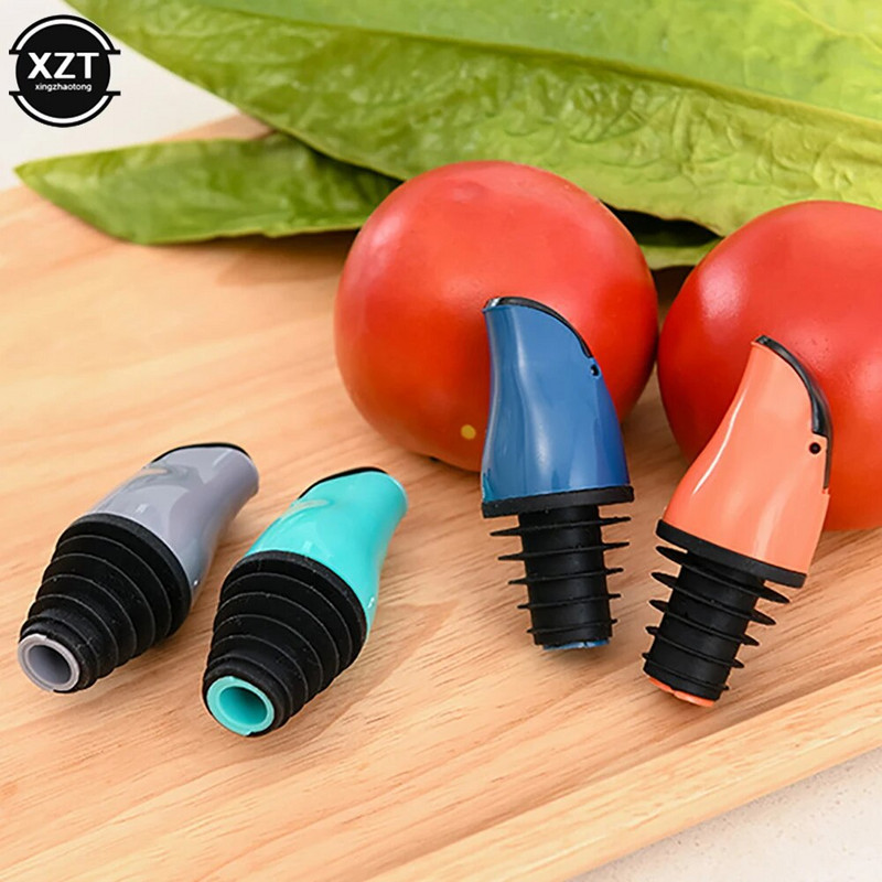 Prieskonių buteliuko atgalinio srauto burna Automatinis atidarymas ir uždarymas Nelaidus maistinis aliejus sojų padažas actas buteliuko dangtelis atgalinio srauto įtaisas