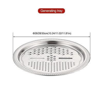 Daugiafunkcinės nerūdijančio plieno virtuvės trintuvės daržovių pjaustyklės Daržovių pjaustyklės nutekėjimo krepšelio rinkinys vaisių kanalizacijos baseinas