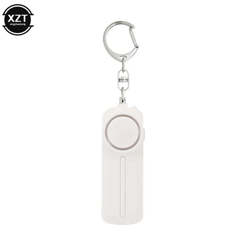 Savigynos signalizacija 130dB Anti-Wolf Girl Child Moterys Apsauga Apsaugos Perspėjimas Asmeninė sauga Scream Garsiai Avarinis Signalizacija Raktų pakabukas