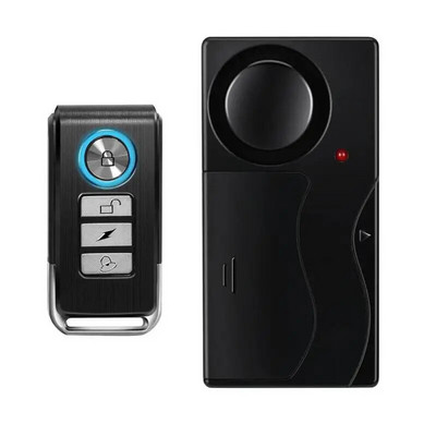 Signalizacijos nuotolinio valdymo pultas 113dB belaidis apsaugos nuo praradimo priminimas įspėjimo signalizacijos jutiklis vandeniui atsparus motociklo signalizacijos apsauga