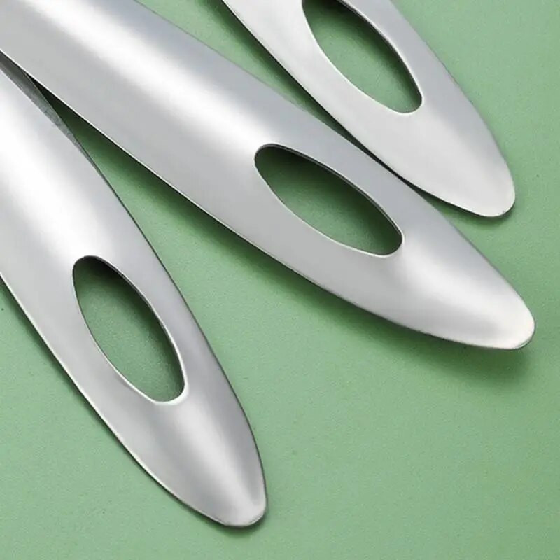 Blizgančios tekstūros filtro šaukštas sietelis ir kiaurasamtis riebalų šaukštelis virtuvės nerūdijančio plieno riebalų šaukštas Patvarus aliejaus filtro šaukštas