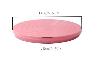 Tortas Draaitafel Mini Plastikinis Fondant Tortas Draaitafel Draaiende Platforma Ronde Sausainių stovas Roterende Thuis Keuken Priedai