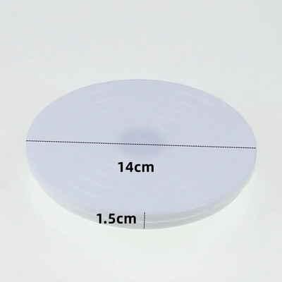 Tortas Draaitafel Mini Plastikinis Fondant Tortas Draaitafel Draaiende Platforma Ronde Sausainių stovas Roterende Thuis Keuken Priedai