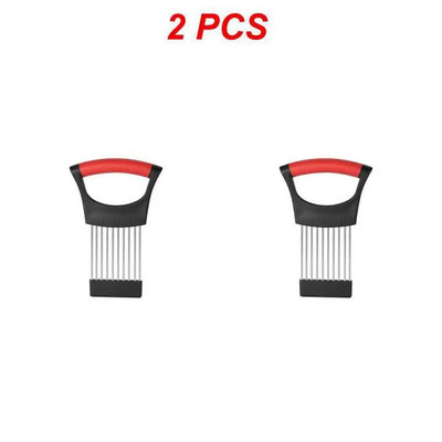 1/2 vnt Virtuvės prietaisai Svogūnų pjaustyklė Pomidorų Daržovės Safe šakutės Daržovės Pjaustymas Pjovimo įrankiai Virtuvės reikmenys Daržovės