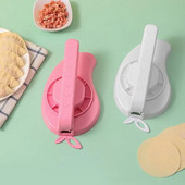 Press Dumpling Skin Mold Portable Plastic Dumpling Maker Manual Wholesale 2023 New Dough Pressing Tool Household Diy