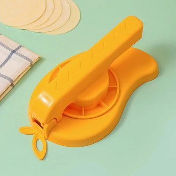 Press Dumpling Skin Mold Portable Plastic Dumpling Maker Manual Wholesale 2023 New Dough Pressing Tool Household Diy