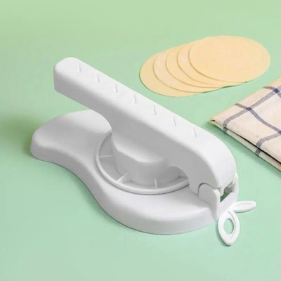 Press Dumpling Skin Mold Portable Plastic Dumpling Maker Manual Wholesale 2023 New Dough Pressing Tool Household Diy
