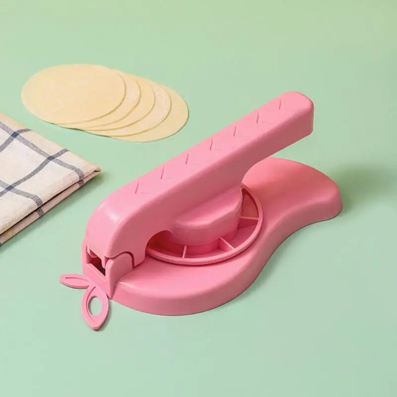 Press Dumpling Skin Mold Portable Plastic Dumpling Maker Manual Wholesale 2023 New Dough Pressing Tool Household Diy