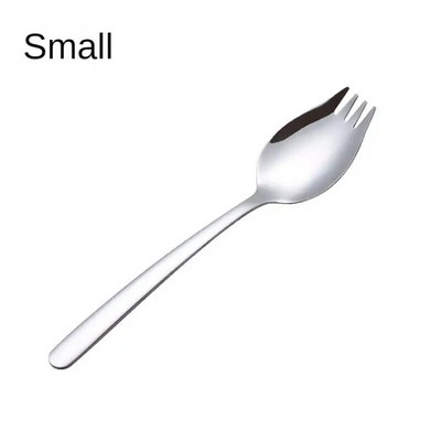 Vientisas „Creative Security“ rankų darbo daugiafunkcis nerūdijančio plieno patvarus poliravimo šakutė Šaukštas Maisto klasės, lengvai nedeformuojamas