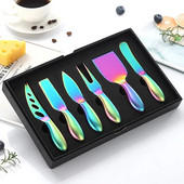 Juego de cuchillos para queso con mango atspalvis neoksiduojamas, indai cocina cortar mantequilla ir pica, el.