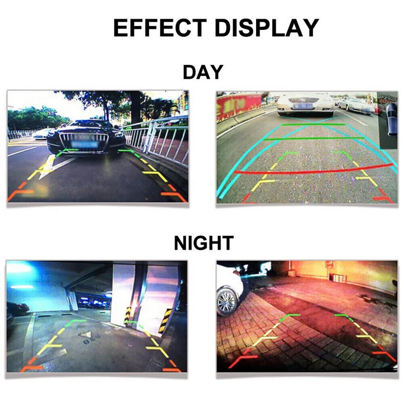 3 viename radarų parkavimo jutiklių rinkinys Matomas Parktronic LED ekrano sistemos atsarginis monitorius Atbulinės eigos kamera Signalizacija Atbulinės eigos radaras