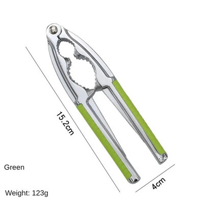 Daugiafunkcinis riešutų atidarytuvas, graikinių riešutų spaustukas, spyruoklinis riešutų laužtuvas Piltuvo formos lazdyno riešutų spaustukas, riešutų spaustukas, nulupimo įrankis, virtuvės prietaisas 1 vnt.