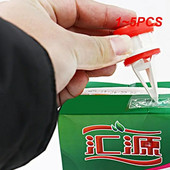 Gėrimų prailginimo anga Dėžutėje esantis gėrimų deflektorius nuo purslų sandariklis Kūrybinis deflektorius gėrimo atgalinio srauto įtaisas su dangteliu