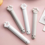 Stezaljke za vrećice za mačju šapu u obliku crtane mačje šape Stezaljka za pakiranje hrane s dobrim brtvljenjem Kuhinja 6 kopči za zatvaranje vrećice za kruh za kućni ured