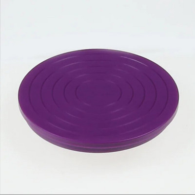 Plastikinės torto lėkštės sukamasis, neslystantis apvalus tortų stovas Tortų dekoravimui sukamojo stalo virtuvės „pasidaryk pats“ keptuvės kepimo įrankis