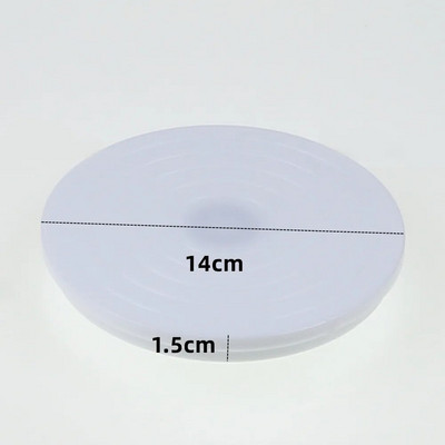 Sukamasis torto stalas, mini plastikinis fondantas, besisukantis tortų sukamasis stalas, apvalus sausainių stovas, besisukantis namų virtuvės priedas