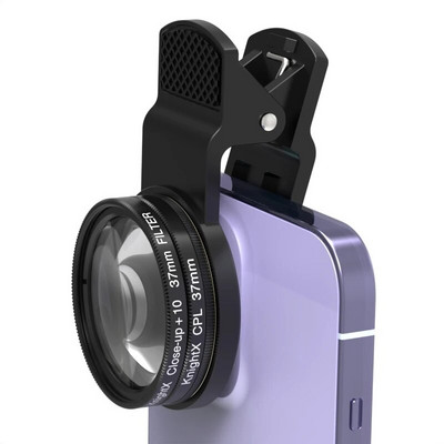 KnightX Phone clip filter lens CPL ND star Universal Clip 37mm Polarizing Universal Prism Mobile For iPhone Samsung Huawei