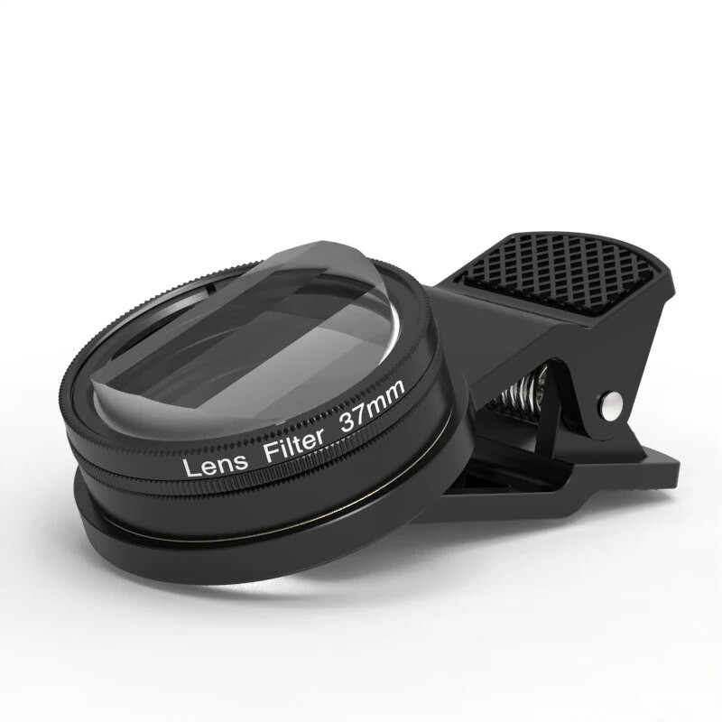 KnightX telefoni klambrifiltri objektiiv CPL ND star universaalne klamber 37 mm polariseeriv universaalne prisma mobiiltelefon iPhone`ile Samsung Huawei