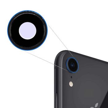 Γυάλινο κάλυμμα φακού πίσω πίσω κάμερας με ανταλλακτικό πλαισίου για iPhone 6 6s 6Plus 6sPlus 7 7Plus 8 8Plus