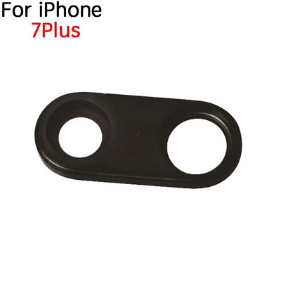 Galinės kameros objektyvo stiklo dangtelis su rėmo pakaitine dalimi, skirta iPhone 6 6s 6Plus 6sPlus 7 7Plus 8 8Plus