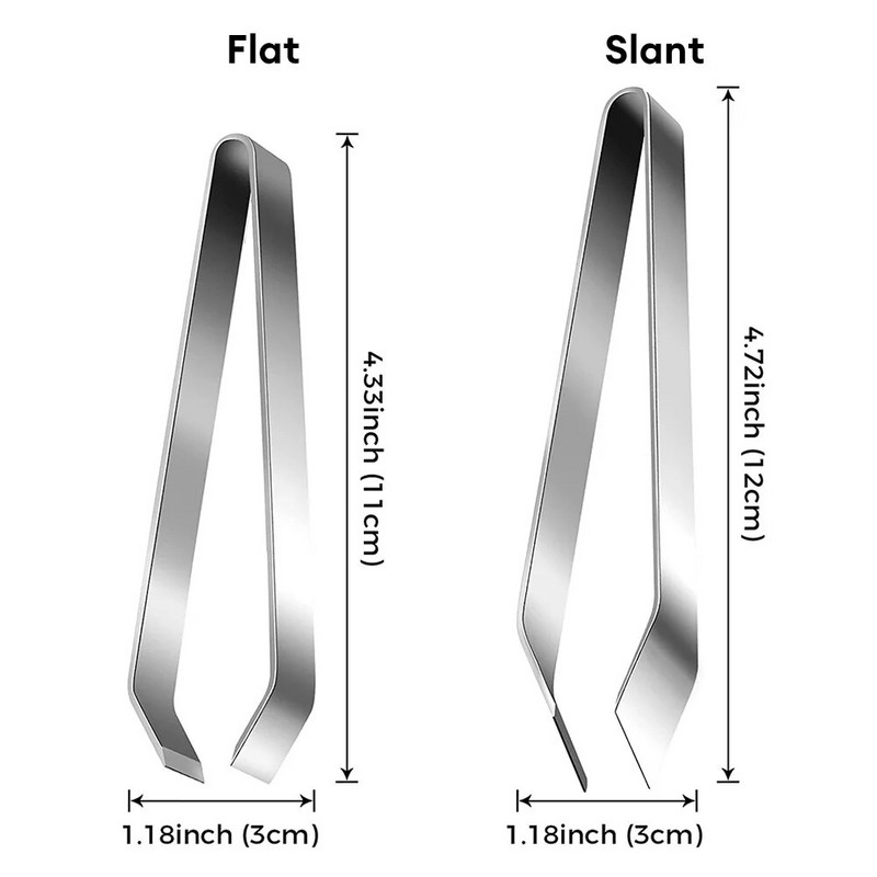 Žuvies kaulų pincetai nerūdijančio plieno pincetas žnyplės įrankiai jūros gėrybių šalinimo spaustukai žnyplės įrankiai virtuvės kaulų šalinimo replės įrankis