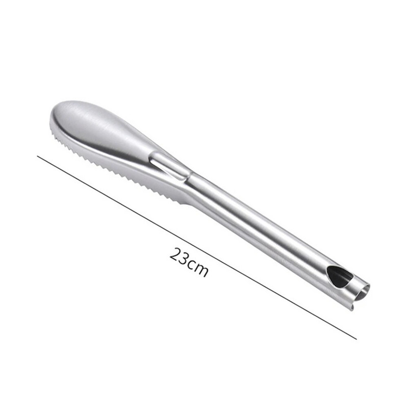 Από ανοξείδωτο ατσάλι Γρήγορη αφαίρεση μαχαίρι ψαριού Ξύσιμο δερμάτων ψαριών Βούρτσα καθαρισμού Αποφλοιωτή ψαριών Scaler Θαλασσινά Αξεσουάρ κουζίνας