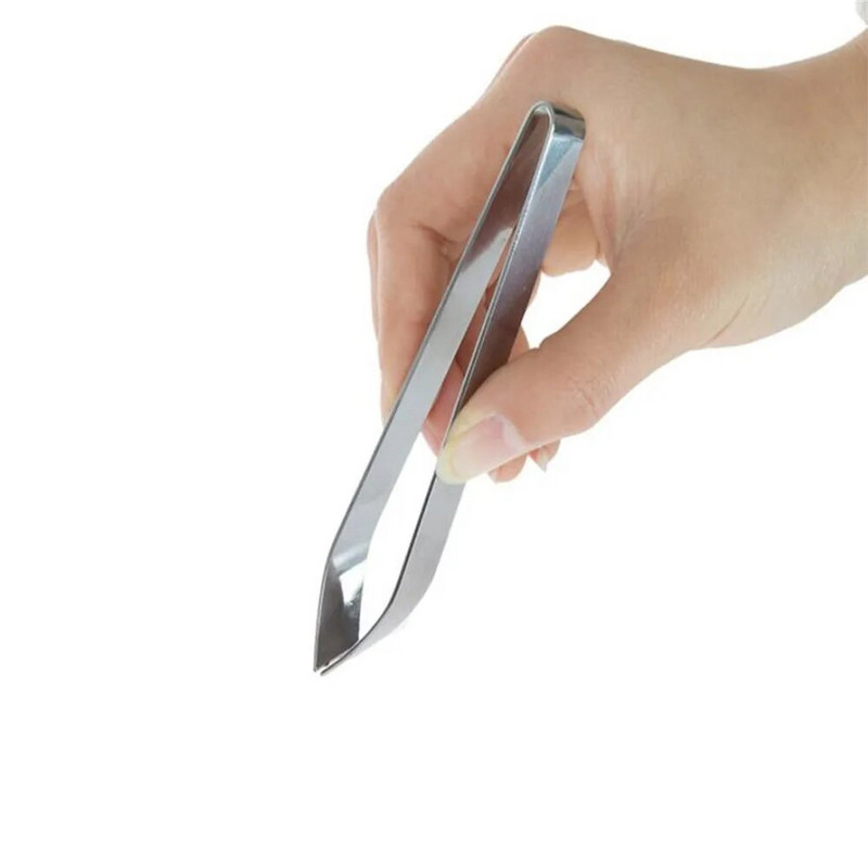 Nerūdijančio plieno žuvies kaulų pincetas, žnyplių nuėmimo žnyplės, jūros gėrybių įrankio paėmimas virtuvės pincetas