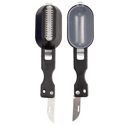 Žuvies odos šepetys Greitai pašalinkite žuvų žvynus grandiklis Obliavimo įrankis Žuvies žvynelis Žvejybos peilio valymo įrankiai Virtuvės gaminimo priedai