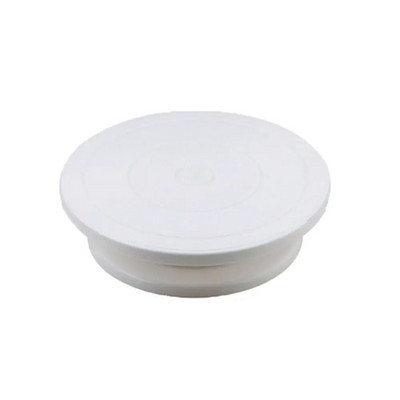 Neslystantis plastikinis sukamasis pyrago stalas Lanksčiai sukasi apvalus besisukantis torto pasukamas stalas Stabilus tortų stovas, besisukanti virtuvė