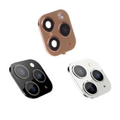 Új kameralencsevédő iPhone X XS / XS MAX Seconds Change for iPhone 11 Pro objektív matrica Módosított kameraburkolat