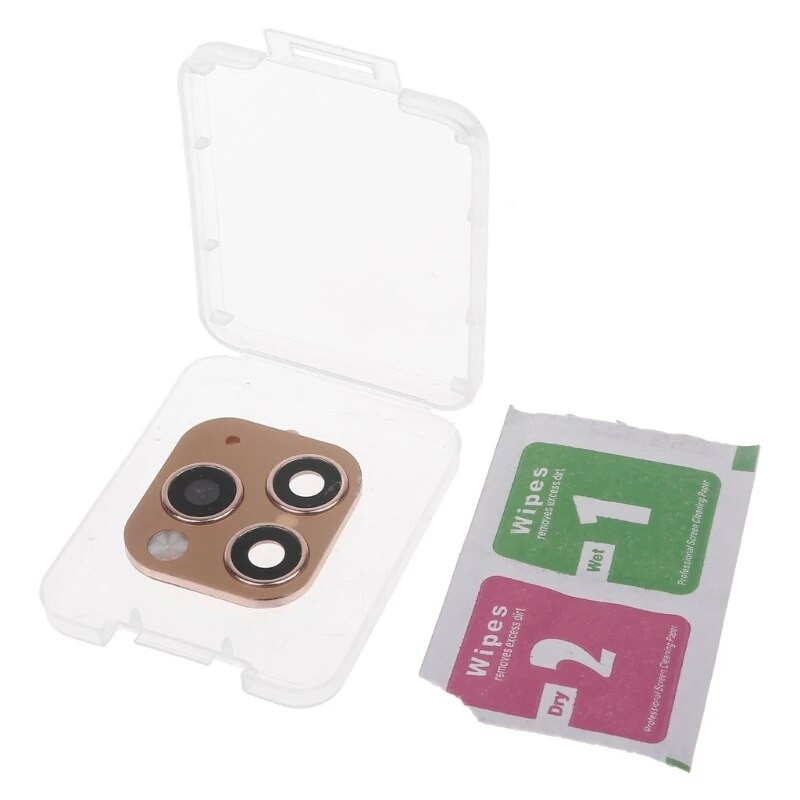 Új kameralencsevédő iPhone X XS / XS MAX Seconds Change for iPhone 11 Pro objektív matrica Módosított kameraburkolat