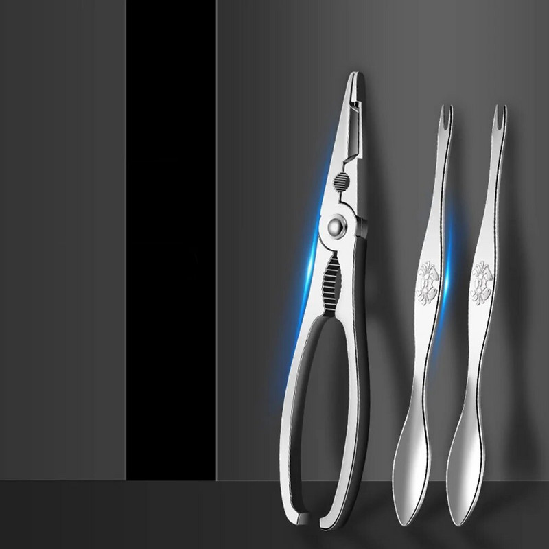 Crab Claws Needles Φορητό ψαλίδι για άνοιγμα εργαλείου ψαλιδιού βαρέως τύπου Ψαλίδι Θαλασσινών τρώγοντας μεταλλικό ψαλίδι Σφιγκτήρας ποδιών