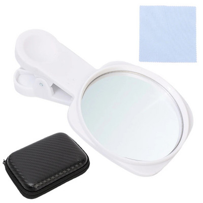 Mobiliojo telefono fotoaparato veidrodinis atspindys fotografavimo segtukas Universalus telefono atspindintis segtukas Atgal Galinis HD objektyvas asmenukės atšvaitas veidrodžiai