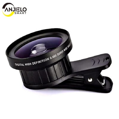 Macro Lens 4K HD Professional Photography Phone Camera Lens for Eyelashes Diamond Jewelry 30X Macro Lens for Smartphone Lens