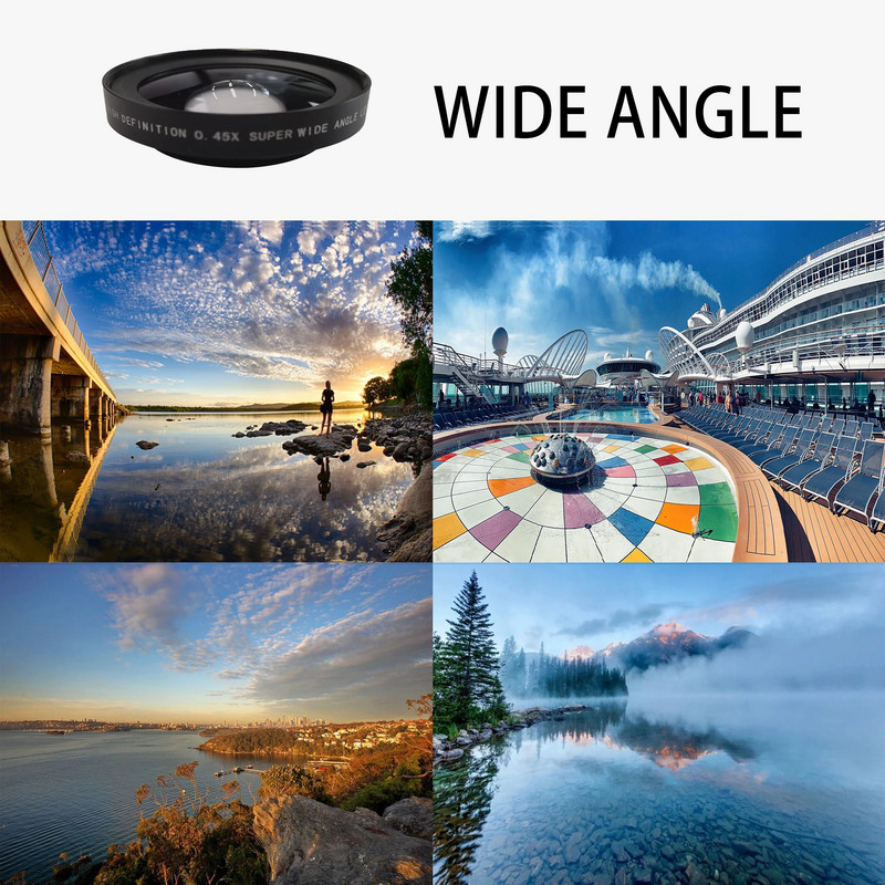 Makró objektív 4K HD professzionális fényképezés telefon kamera lencse szempillákhoz gyémánt ékszer 30X makró objektív okostelefon objektívhez