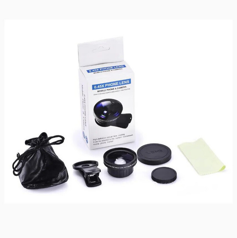 Makró objektív 4K HD professzionális fényképezés telefon kamera lencse szempillákhoz gyémánt ékszer 30X makró objektív okostelefon objektívhez