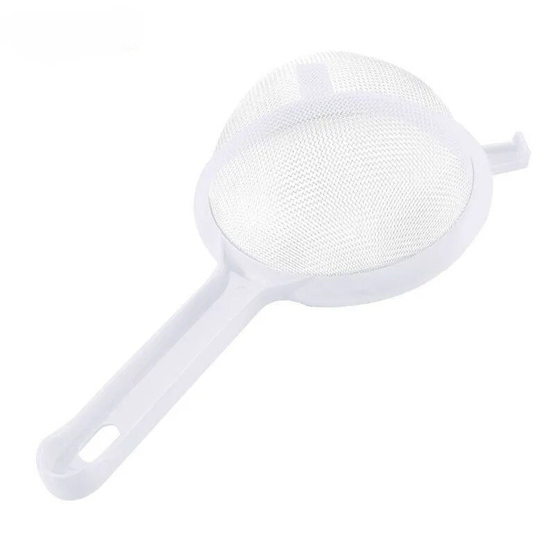 Rankinis miltų sietelis Maisto klasės medžiaga Smulkaus tinklelio sietelis Arbatos sultys Miltų filtro sietelis Namų virtuvės priedai Kepimo įrankiai