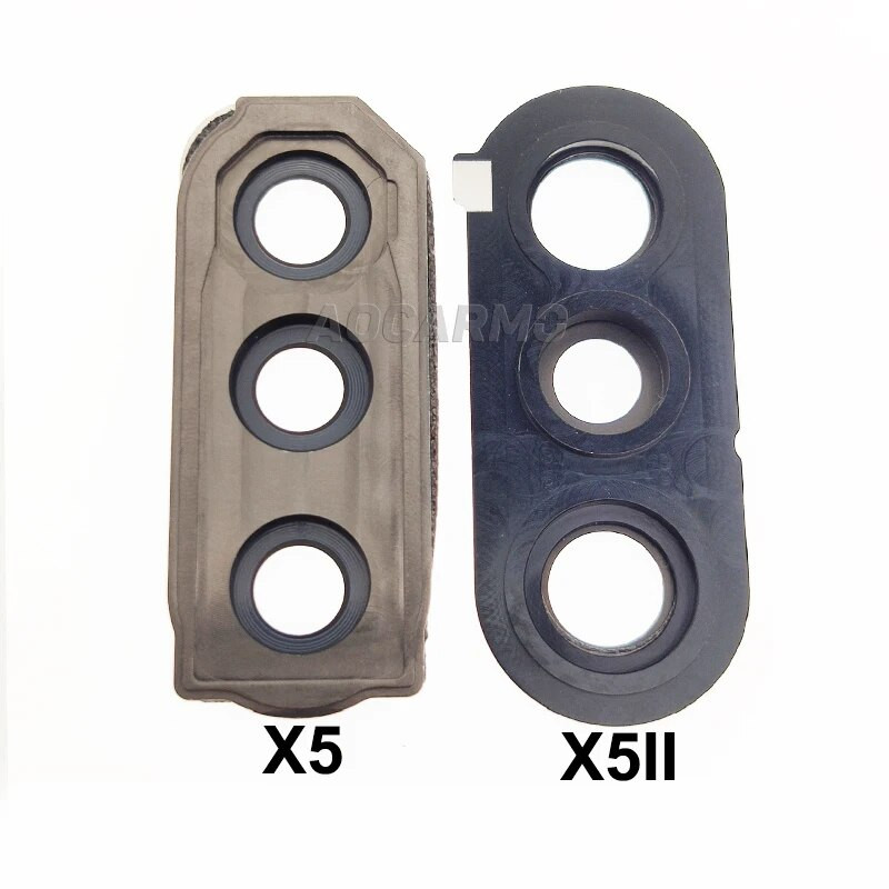 „Aocarmo“ galinės galinės kameros objektyvo stiklas su metalinio rėmo žiedo klijais, skirtas Sony Xperia 5 X5 J8210 J9210 5II ii SO-52A SOG02