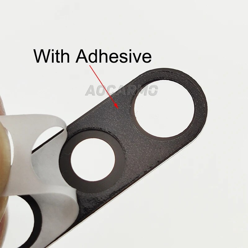 „Aocarmo“ galinės galinės kameros objektyvo stiklas su metalinio rėmo žiedo klijais, skirtas Sony Xperia 5 X5 J8210 J9210 5II ii SO-52A SOG02