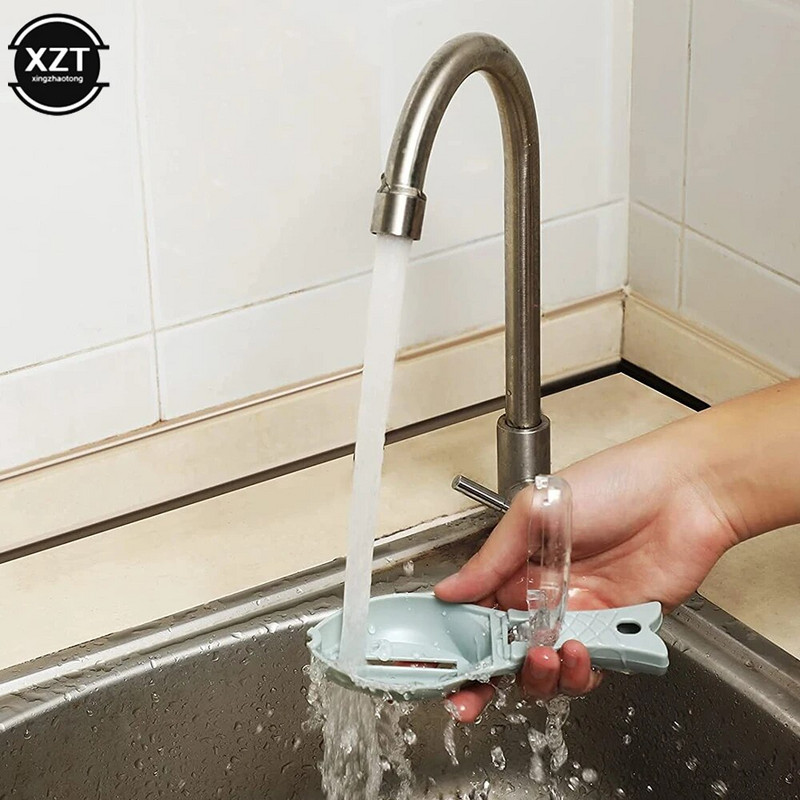 1kom Riblje ljuske Ribelica Strugalica Alat za čišćenje ribe Uređaj za struganje ljuskica s poklopcem Kućna kuhinja Alat za kuhanje ribe Kuhinjski alat