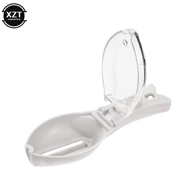 1kom Riblje ljuske Ribelica Strugalica Alat za čišćenje ribe Uređaj za struganje ljuskica s poklopcem Kućna kuhinja Alat za kuhanje ribe Kuhinjski alat