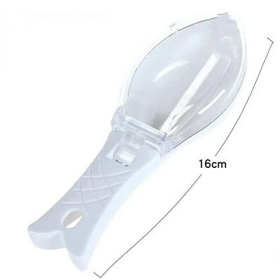 Žuvies žvynų šalinimo priemonė Žuvies odos šepetys Greitai pašalinamas grandiklis obliavimo įrankis