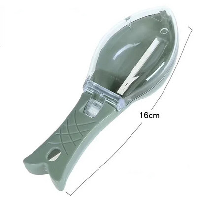 Žuvies žvynų šalinimo priemonė Žuvies odos šepetys Greitai pašalinamas grandiklis obliavimo įrankis