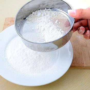 Кухненски инструменти Аксесоари Сито за готвене за брашно Чай Цедка за тестени изделия Tamis Flours Мрежа Прибори за оризови сладкиши Мрежа от неръждаема стомана