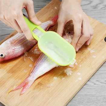 Кухненски инструменти Удобни надеждни многофункционални кухненски аксесоари Популярна машина за рибени люспи Инструменти за почистване на риба Актуалното