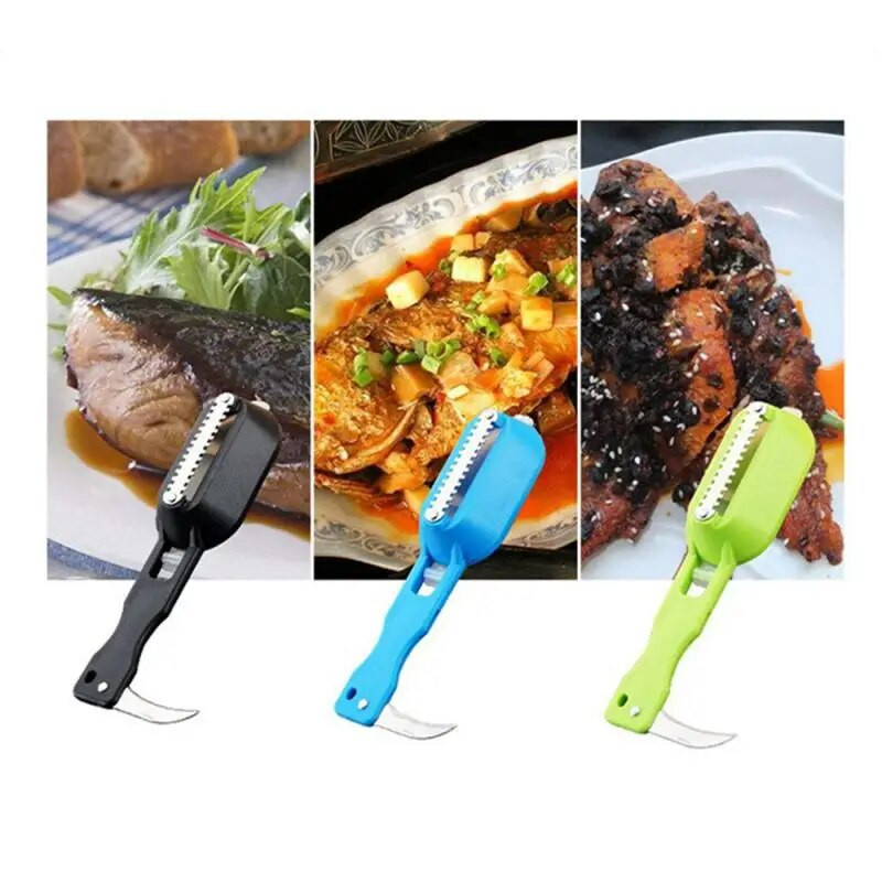 Virtuvės įrankiai Patogūs, patikimi, daugiafunkciai virtuvės priedai Populiarūs žuvų žvynų aparatai Žuvies valymo įrankiai Faktiniai