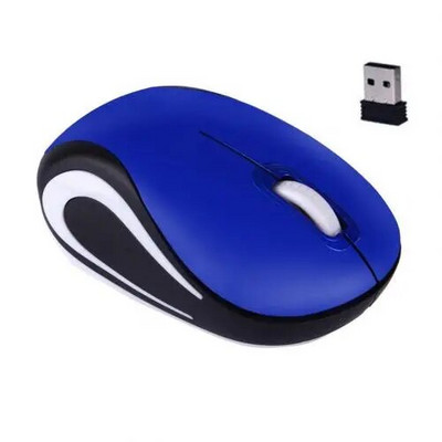 Belaidė žaidimų pelė Nešiojamas kompiuteris nešiojamasis kompiuteris 800/1200DPI USB 3 mygtukai Optinė 2.4G mini belaidė pelė