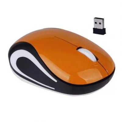 Belaidė žaidimų pelė Nešiojamas kompiuteris nešiojamasis kompiuteris 800/1200DPI USB 3 mygtukai Optinė 2.4G mini belaidė pelė